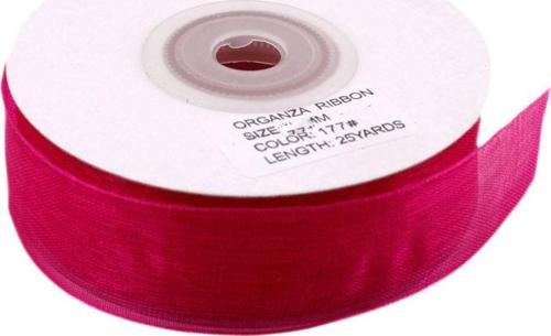 Organze Kurdele 30 MM (22 Metre)  Fuşya
