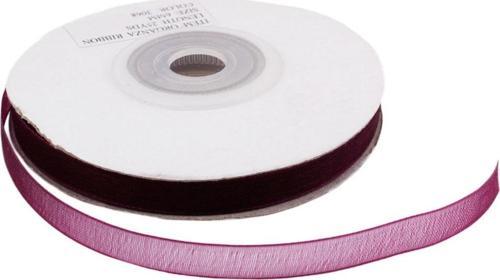 Organze Kurdele 6 MM (22 Metre)  Bordo