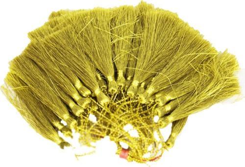 Püskül Simli Ve  Parlak (50 Adet)  Altın