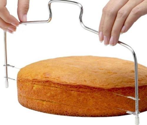 Paslanmaz Pasta Kek Kesme Testeresi  32 Cm