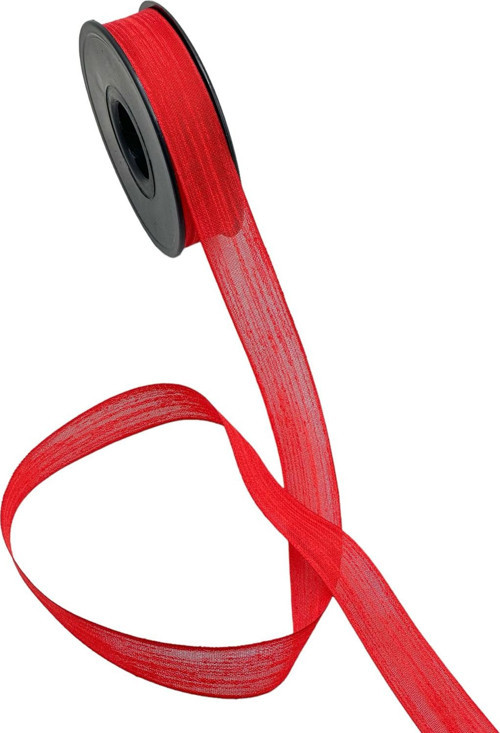 Nopel Keten Kurdele 2.5 Cm (20 Metre) Kırmızı