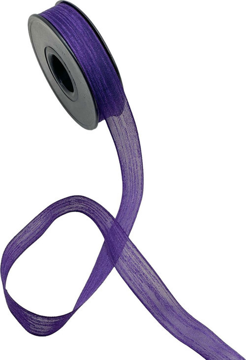 Nopel Keten Kurdele 2.5 Cm (20 Metre) Mor