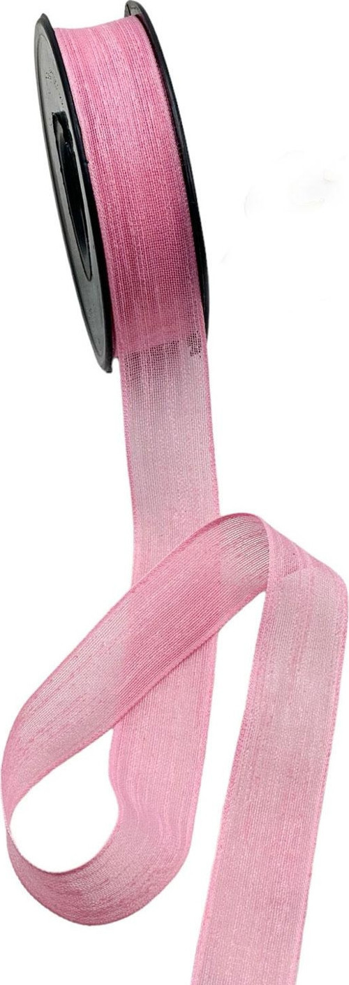 Nopel Keten Kurdele 2.5 Cm (20 Metre) Pembe