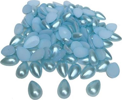 Yarım İnci Damla Modeli 10 Mm (880 Adet) Mavi