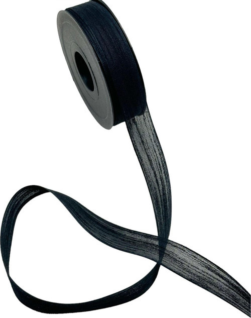 Nopel Keten Kurdele 2.5 Cm (20 Metre) Siyah