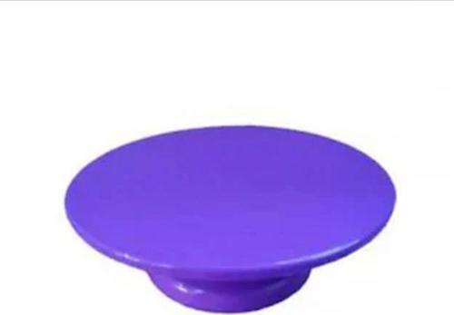 Plastik Döner Pasta Sıvama Standı 32 Cm Mor