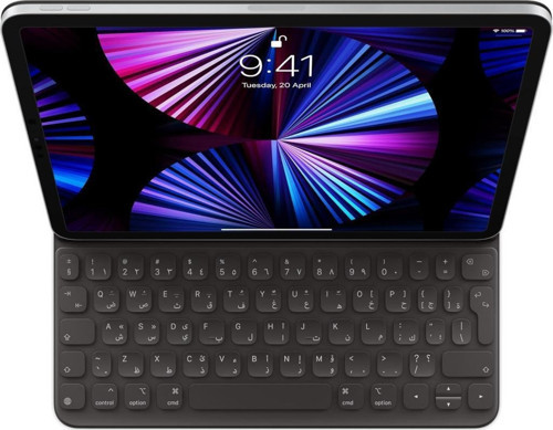 11 inç iPad Pro (4. nesil) ve 11 inç iPad Air (M2) için Smart Keyboard Folio - Arapça