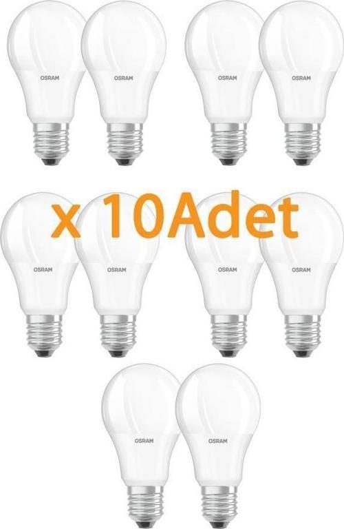 10W(75W) E27 Led Ampul 2700K Sarı (10 Adet) 1055 Lümen
