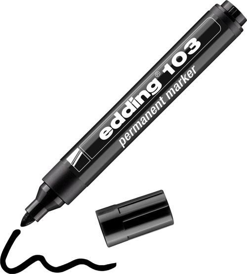 Markör Permanent Siyah 103