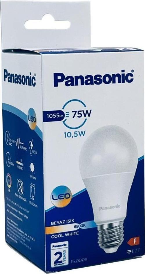 10,5W (75W) Led Ampul 6500K - Beyaz Işık E27