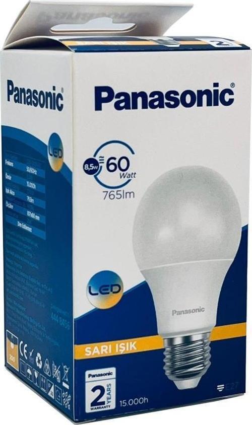 8,5W (60W) Led Ampul 2700K - Sarı Işık