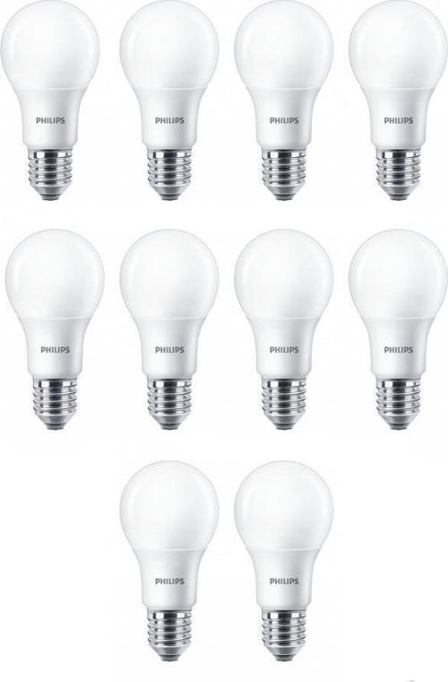 8W (60W) Led Ampul Sarı 2700K (10 Adet) Tasarruflu Lamba