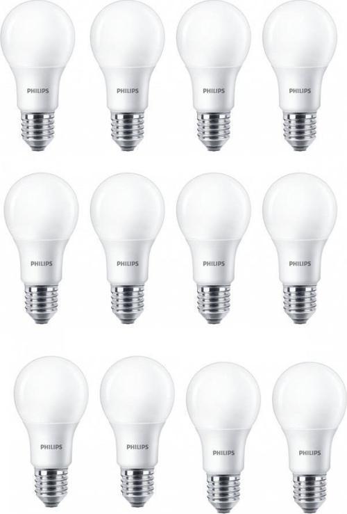 8W (60W) Led Ampul Sarı 2700K (12 Adet) Tasarruflu Lamba