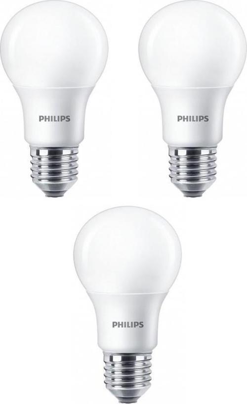 8W (60W) Led Ampul Sarı 2700K (3 Adet) Tasarruflu Lamba