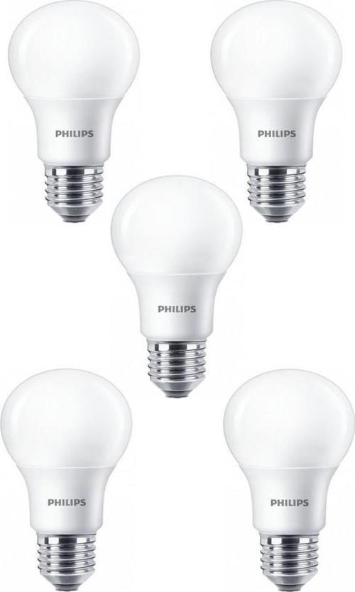 8W (60W) Led Ampul Sarı 2700K (5 Adet) Tasarruflu Lamba