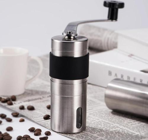 Paslanmaz Çelik Kahve Değirmeni Baharat Öğütücü Dişli Manuel Coffee Grinder
