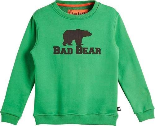 Logo Crewneck Kids Green Yeşil Baskılı Çocuk Sweatshirt