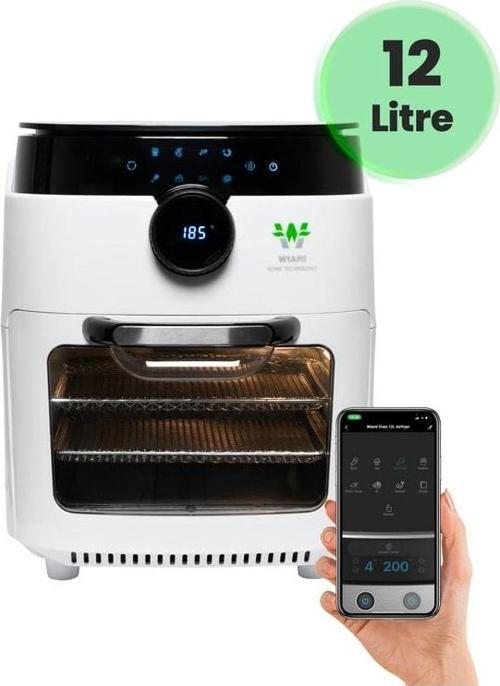 Airfryer Oven 12 L Hava Fritözü Beyaz