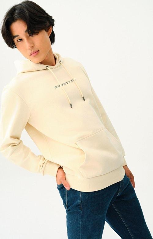 Ekru Erkek Sweatshirt Lf2037184