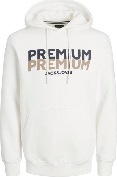 Blugere Sweat Hood Prau23 Erkek Beyaz Sweatshirt 12245810-01
