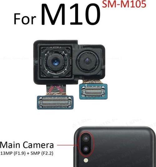 Samsung Galaxy M10 Arka Kamera (Orjinal)