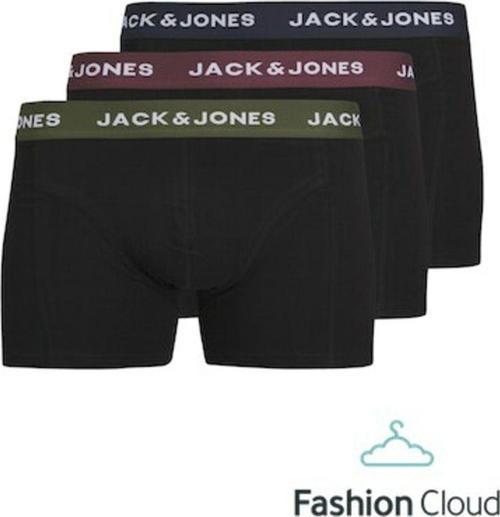 Erkek Siyah Jacaron Solid Trunks 3 Pack Boxer 12259085-Black