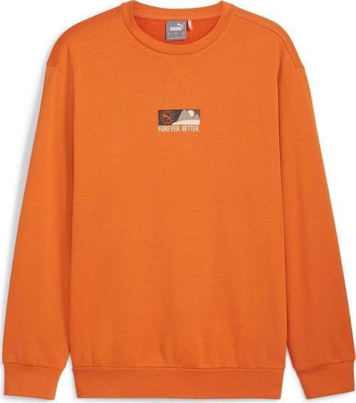 Better Sportswear Crew Turuncu Erkek Sweatshirt