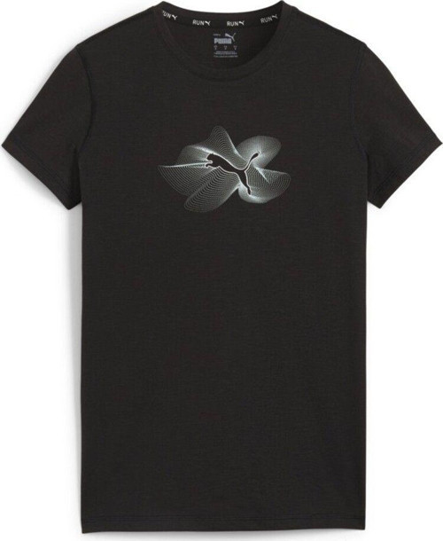 Women'S Radiant Run Tee Kadın Günlük Tişört 52512301 Siyah