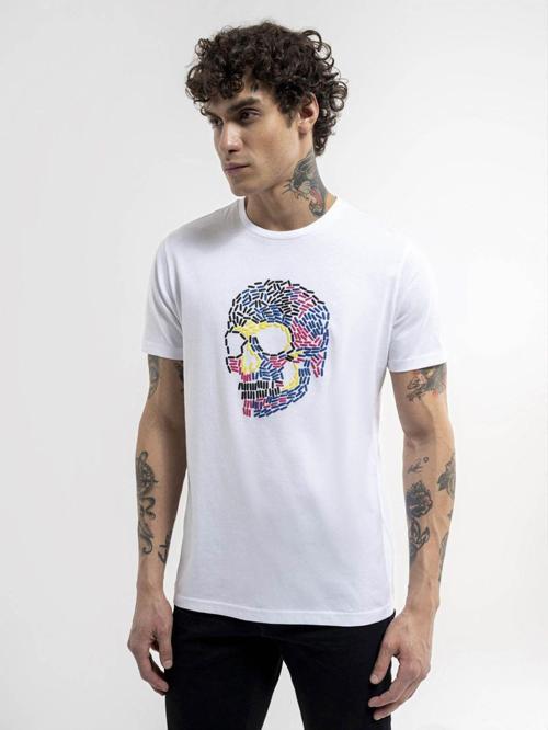 Erkek T-Shirt Beyaz Lf2035584