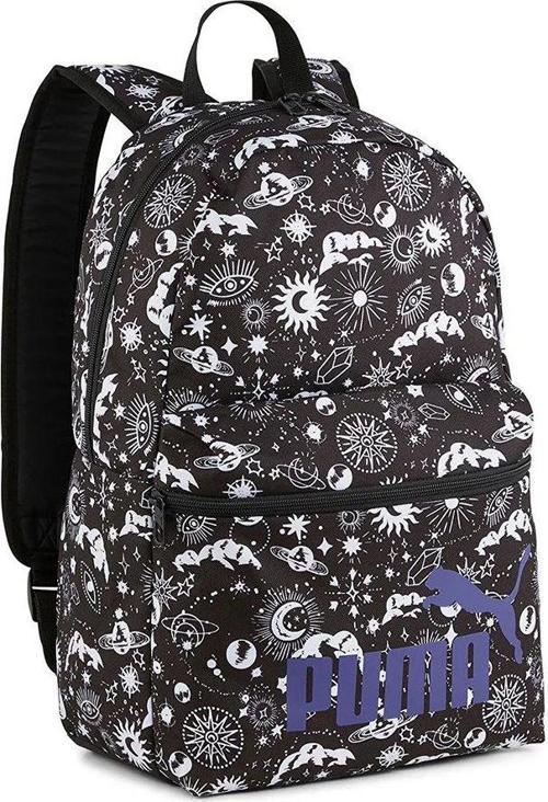 Phase Aop Unisex Siyah Sırt Çantası