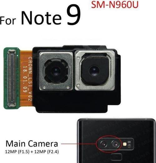 Samsung Galaxy NOTE 9 Arka Kamera (Orjinal)
