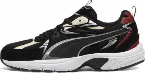 Milenio Tech Suede Unisex Siyah Spor Ayakkabı