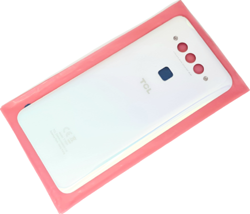 Tcl 10L (T770H) Arka Pil Batarya Kapağı (CAM) BEYAZ