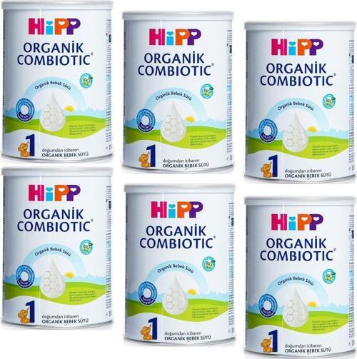 1 Organik Combiotic Bebek Sütü 350 gr 6 Adet