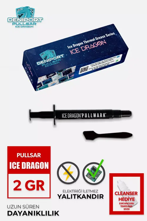 Ice Dragon 15.7 W/mk 2 gr Yüksek Performans Ve Iletken Termal Macun!