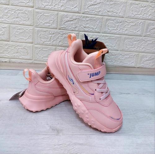 29601 Açık Pembe Cırtlı Fuspetli Ortapedik Kız Çocuk Spor Ayakkabı