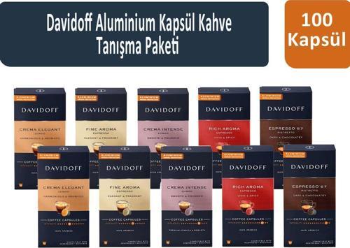 Davidoff Aluminium Kapsül Kahve Tanışma Paketi 100 Kapsül