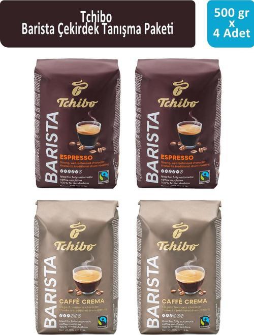 Barista Çekirdek Kahve Tanışma Paketi 500 gr x 4 Adet