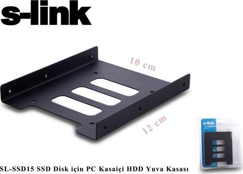 SL-SSD15 Ssd Disk İçin Pc Kasa içi Hdd Yuva Kasası 2,5"-3,5"