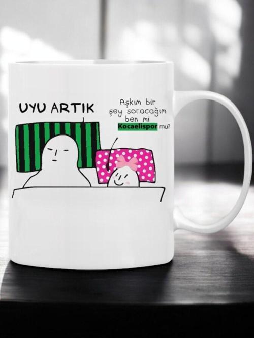 Kişiye Özel Aşkım Ben Mi Kocaelispor Mu Uyu Artık Taraftar Kupa Bardak Sevgiliye Hediye