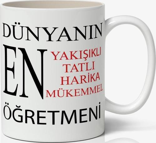 Erkek Öğretmenler Günü Hediyesi Kupa Bardak Öğretmenler Günü Hediyesi
