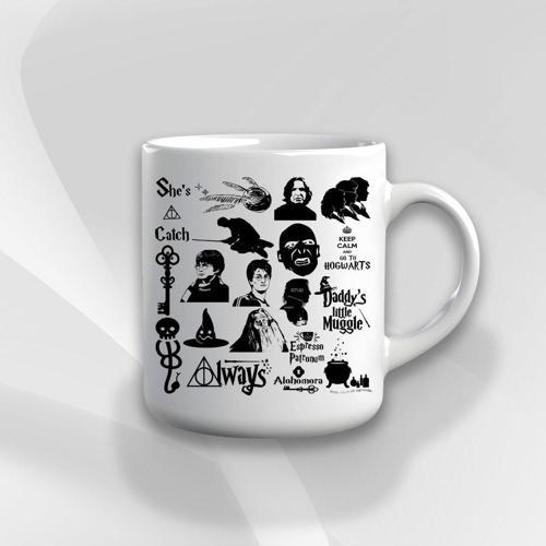Harry  Potter  Kolaj Temalı  Kupa Bardak