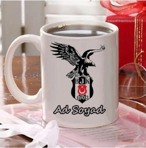Beşiktaş Kupa Bardak Kişiye Özel