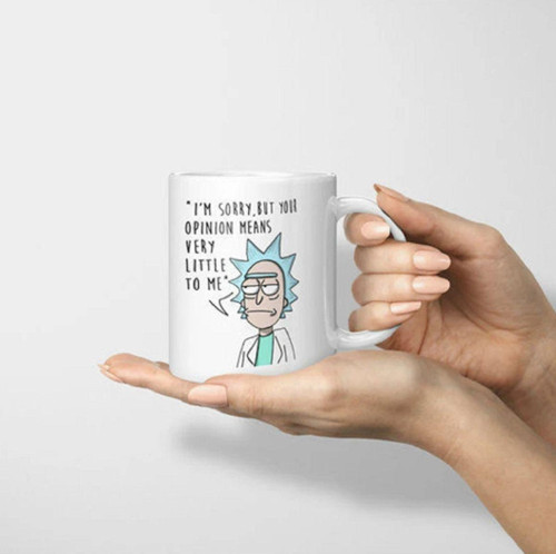 Rick And Morty Baskılı Kupa Bardak