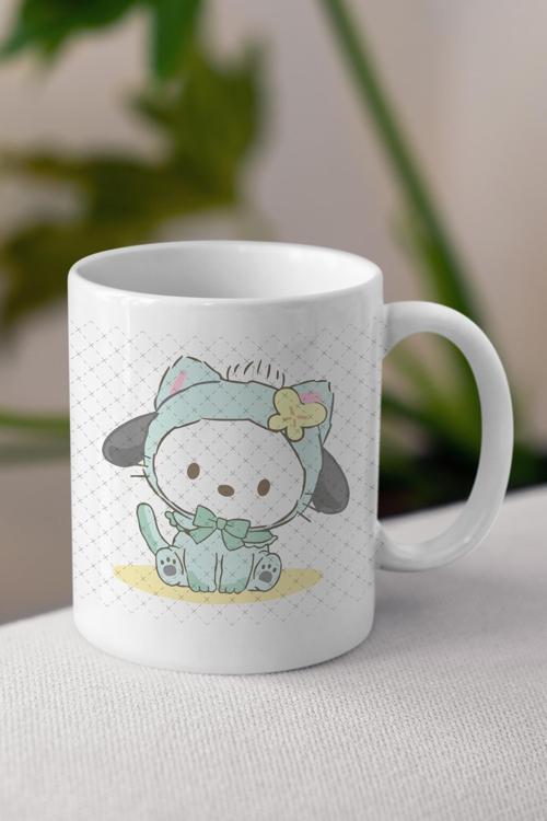 Kawaii Sanrio Karakterler V1  Baskılı Beyaz Kupa Bardak