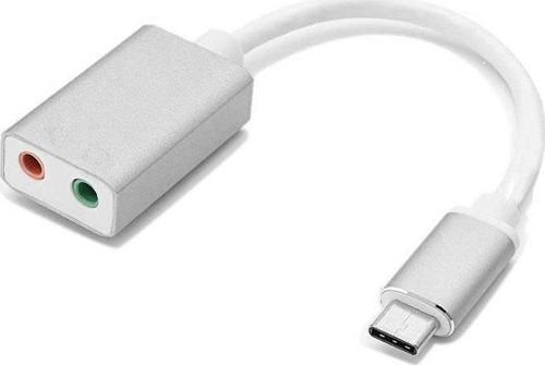 HY-USBC35 USB TYPC 3.1 İkili Ses Kablosu