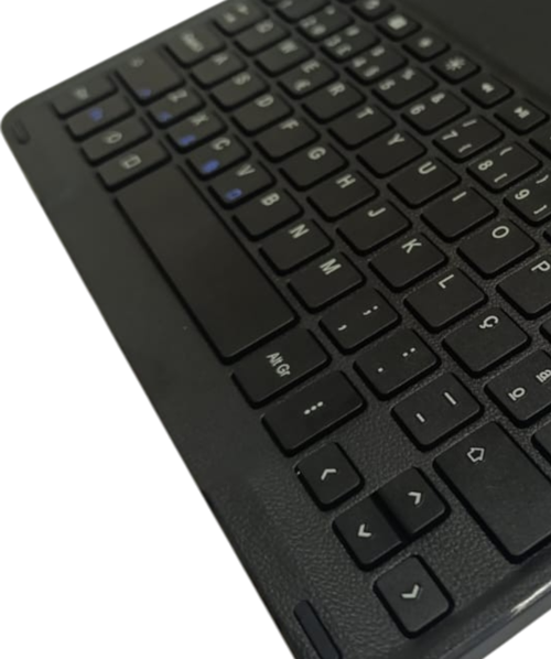 Alcatel 1T 7" Uyumlu Kablosuz Bluetooth Şarj Edilebilir Klavye  Slim Klavye