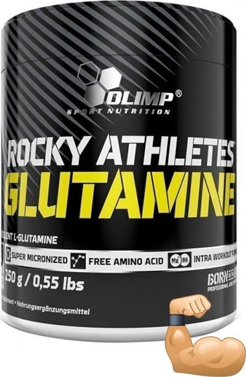 Rocky Athletes Glutamine 250 Gr Glutamin B6 Vitamini Enerji Güç Performans