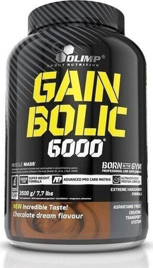 Gain Bolic 6000 Karbonhidrat/Gainer 3500 Gr-Çikolata