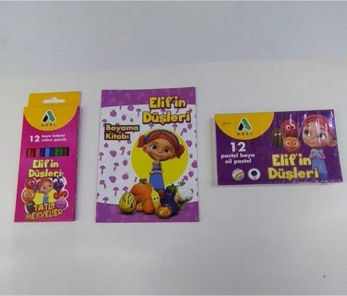 Elifin Düşleri Boyama Seti